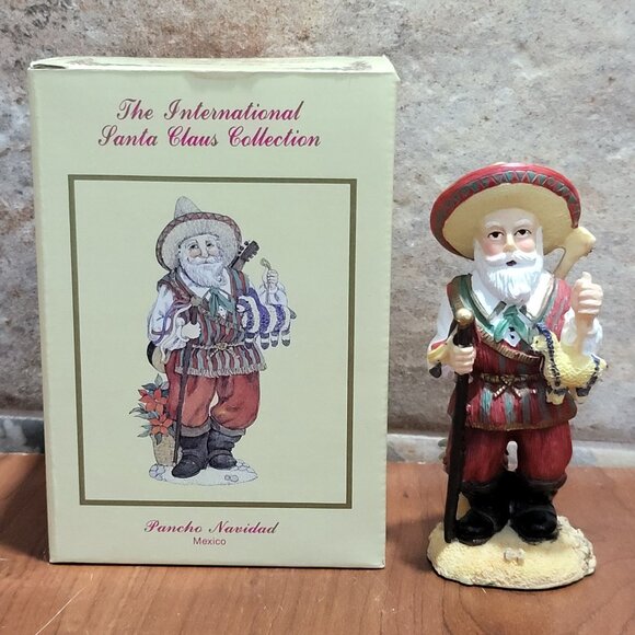 International Santa Claus Collection Pancho Navidad Mexico Figurine 1993 - Picture 1 of 10
